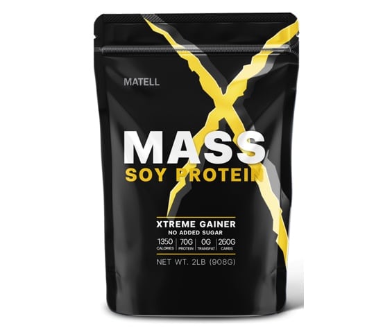 6. ยี่ห้อ MATELL Mass Soy Protein Gainer