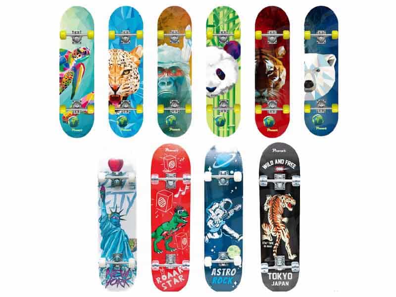 5. Promark Sports Skateboard Wildlife Series 