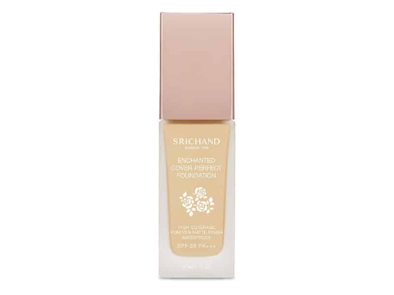 6. Srichand Enchanted Cover Perfect Foundation SPF35 PA+++