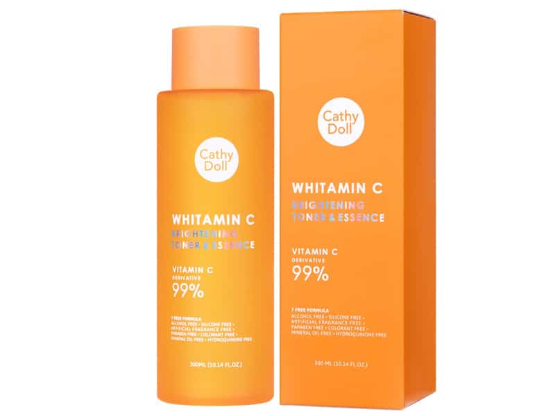 9. Cathy Doll Whitamin C Brightening Toner And Essence