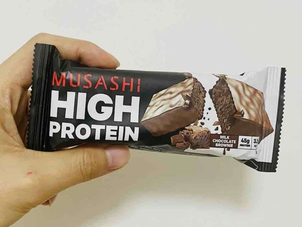 2. ยี่ห้อ MUSASHI High Protein