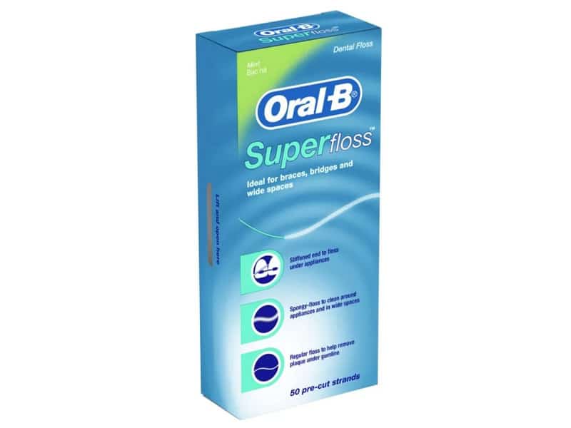 10. Oral-B Super floss