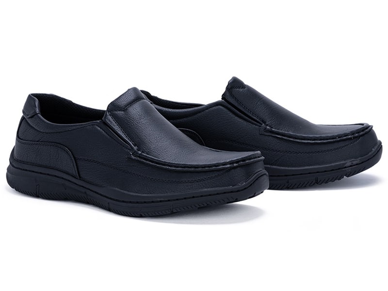 8. Bata Comfit รองเท้าคัทชูหนังPU สำหรับผู้ชาย รุ่น Amber สีดำ 8516278