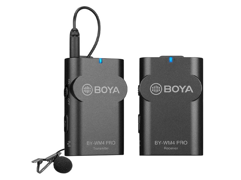 9. BOYA BY-WM4 PRO (K1-K2) Wireless Microphone 