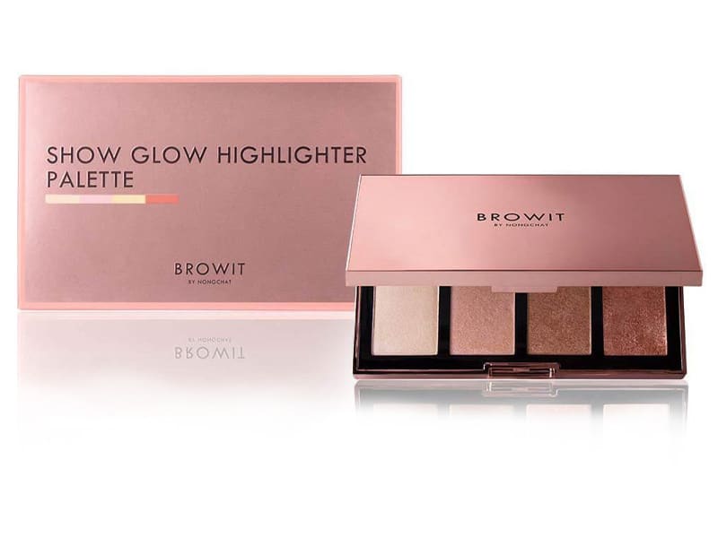 4. Browit Show Glow Highlighter Palette