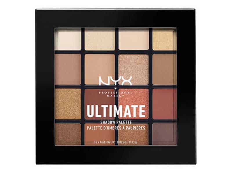 7. NYX Professional Makeup ULTIMATE SHADOW PALETTE