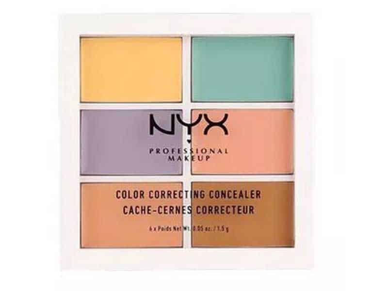 8. NYX Professional Makeup Color Correcting Concealer Palette