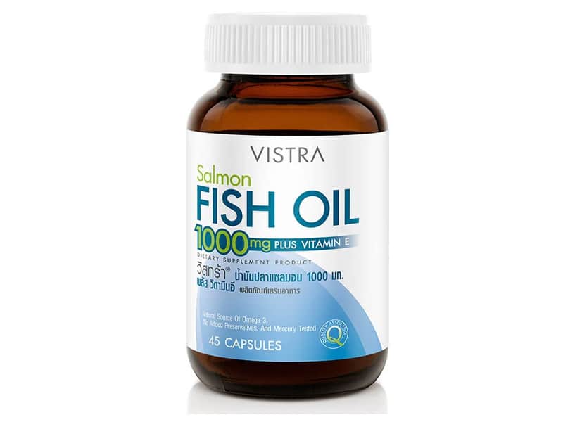 1. VISTRA Salmon Fish Oil DHA 120 mg