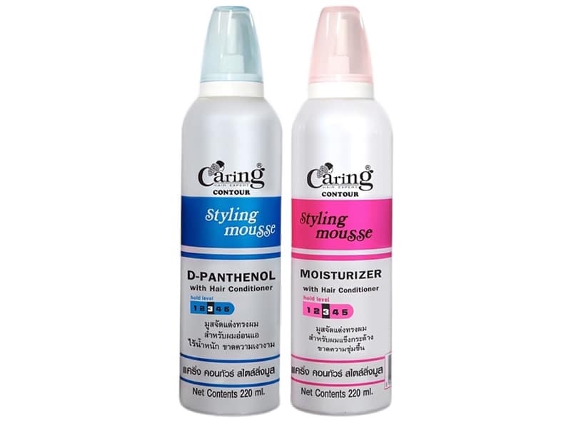 1. Caring Contour Styling Mousse