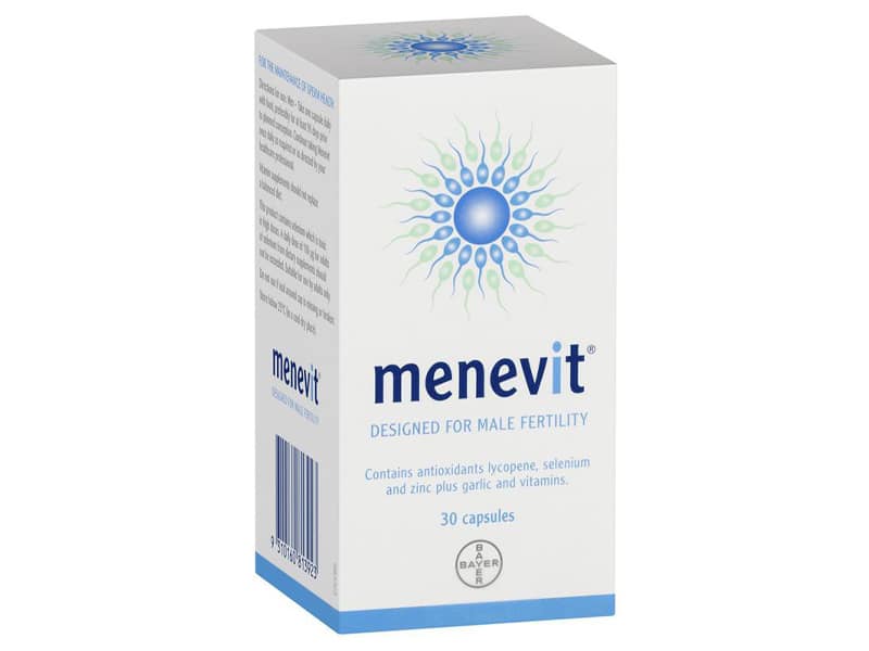 3. menevit Pre-conception Sperm health