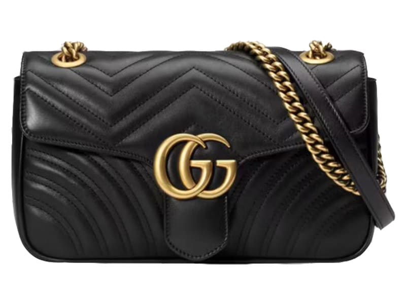 3. Gucci : GG Marmont Small Matelasse Shoulder Bag