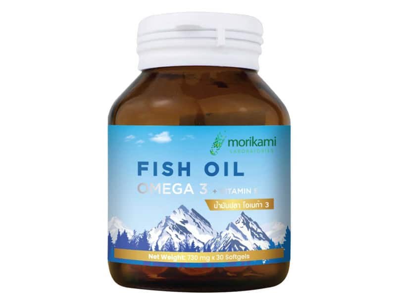 5. Morikami Laboratories Fish Oil Omega 3 Vitamin E DHA EPA