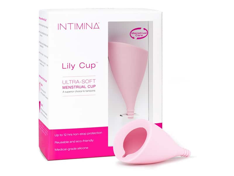 8. Menstrual Care Lily Cup Size A Pink