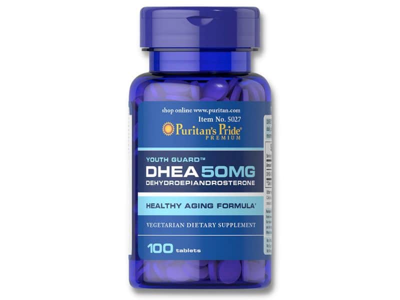 7. Puritan's Pride DHEA 50 mg