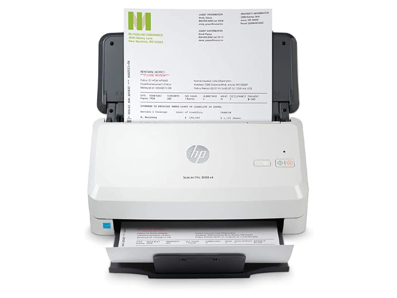 8. HP ScanJet Pro 3000 s4 Sheet-feed Scanner