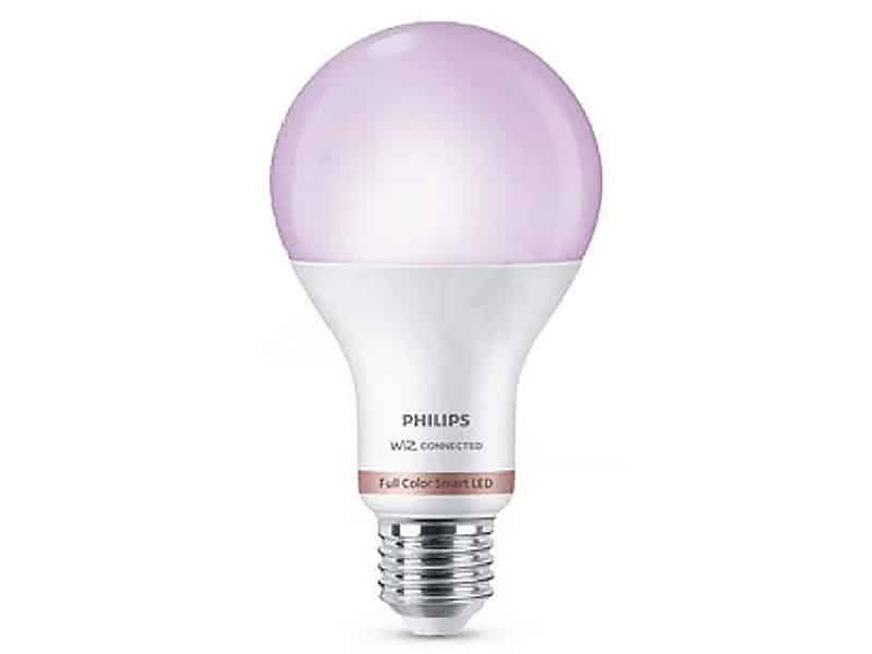3. Philips Smart LED Bulb (WiZ Color Ambiance) PHI WFB 60W A60 RGB