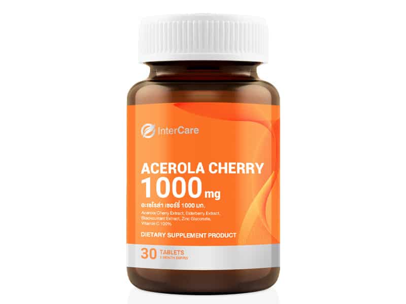 3. InterCare Acerola Cherry1000 mg
