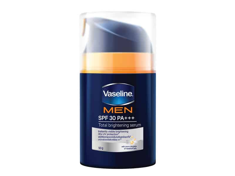 4. Vaseline Men Total Brightening Serum SPF 30 PA+++