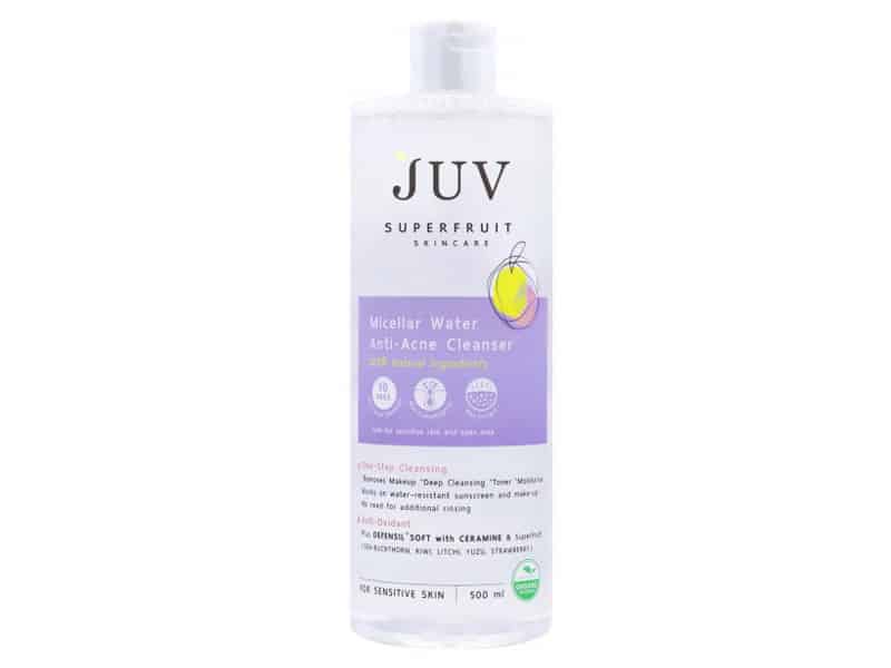 6. JUV Micellar Water Anti Acne Cleanser