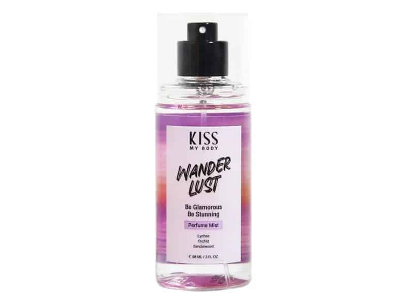 8. Kiss My Body  Perfume Body Mist กลิ่น Sweet Vanilla Cotton