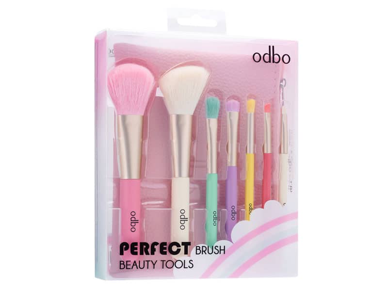 2. เซ็ตแปรงแต่งหน้า ยี่ห้อ ODBO Perfect Double Brush Beauty Tool