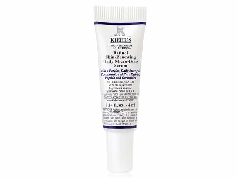 9. Kiehls Retinol Skin-Renewing Daily Micro-Dose Serum